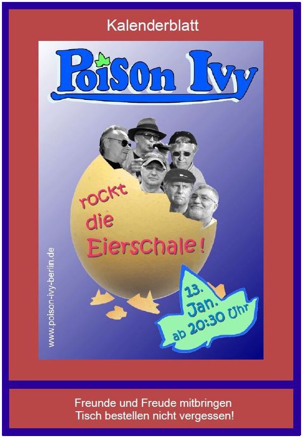 Poison-Ivy Eierschale 2018